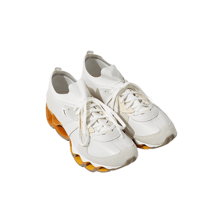 Mizuno Wave Prophecy GT x Blankof Cream Gray Angle 0