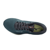 Mizuno Wave Rider 25 Wide Blue Angle 0
