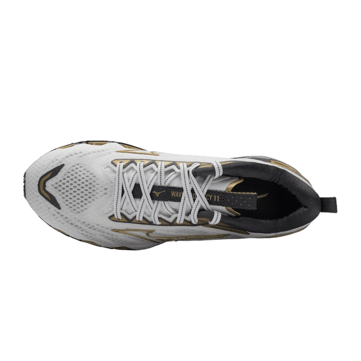 Mizuno Wave Prophecy 11 White Gold Angle 0