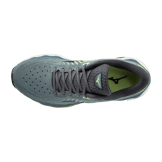 Mizuno Wave Horizon 6 Gray Green Black Angle 0
