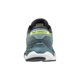 Mizuno Wave Horizon 6 Gray Green Black Angle 1