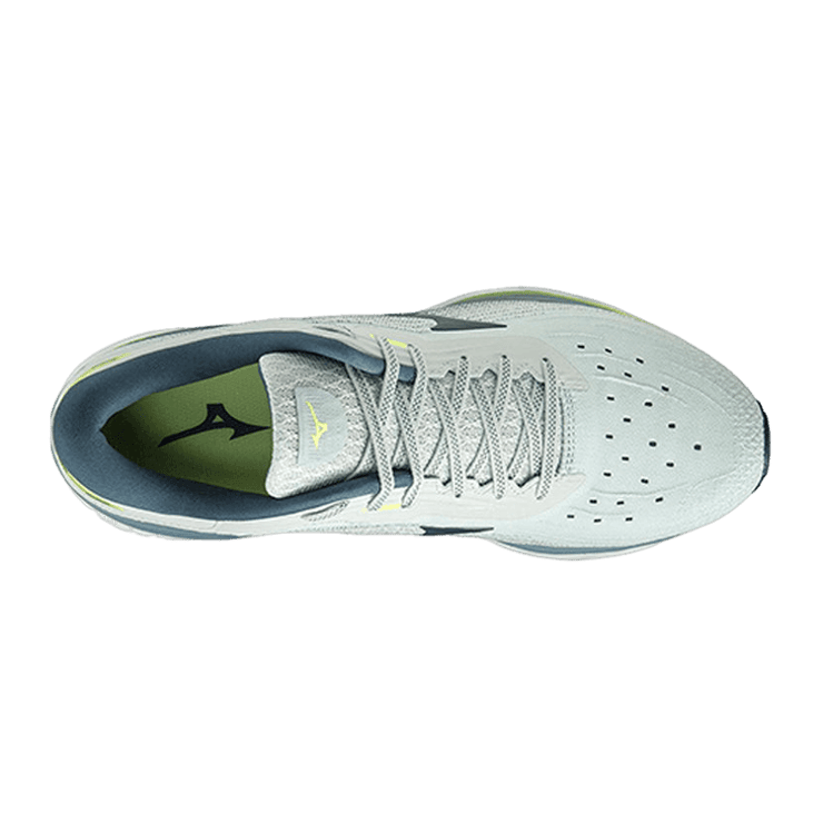 Mizuno Wave Sky 5 Light Green Angle 0