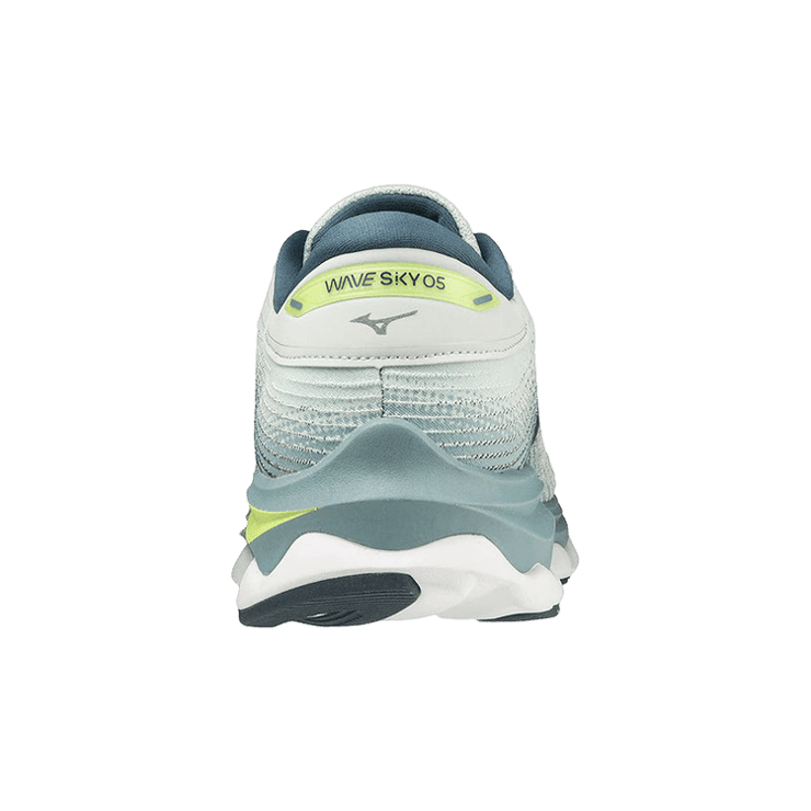 Mizuno Wave Sky 5 Light Green Angle 1