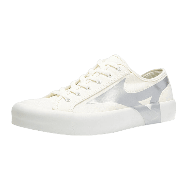 Mizuno Court S OG Low White Silver Angle 0