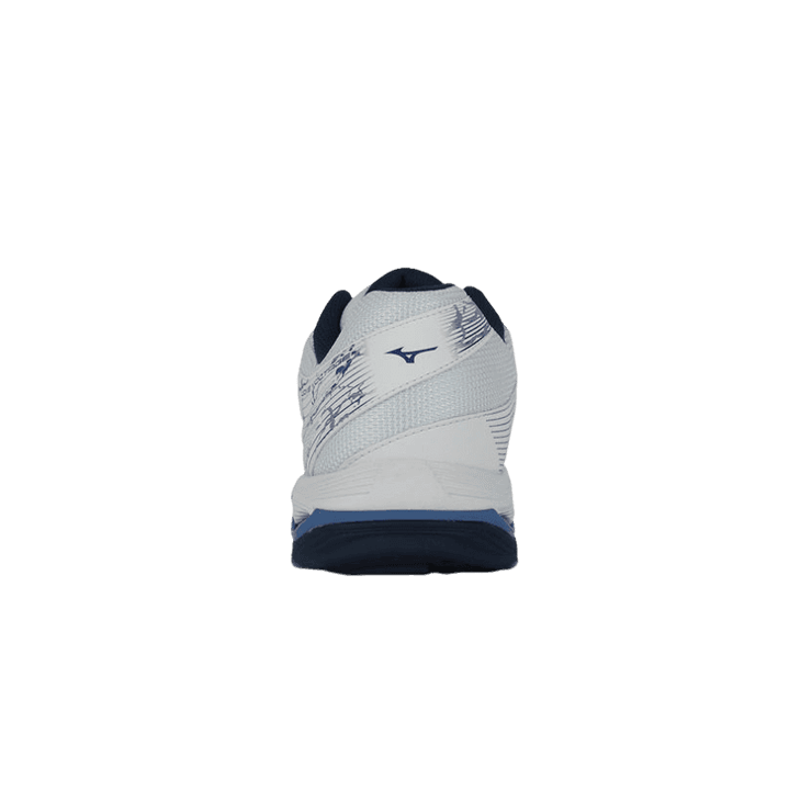 Mizuno Wave Voltage White Blue Angle 1
