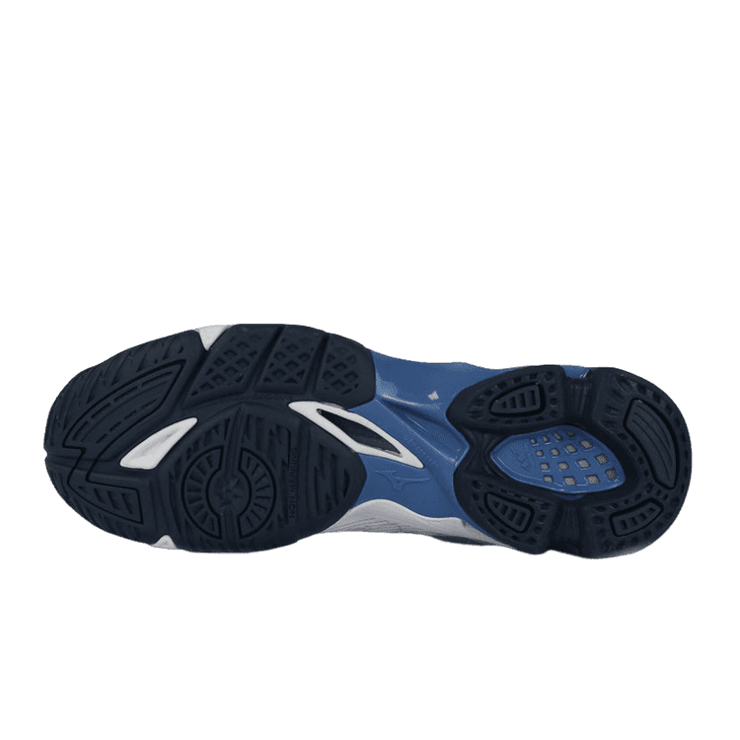 Mizuno Wave Voltage White Blue Angle 2