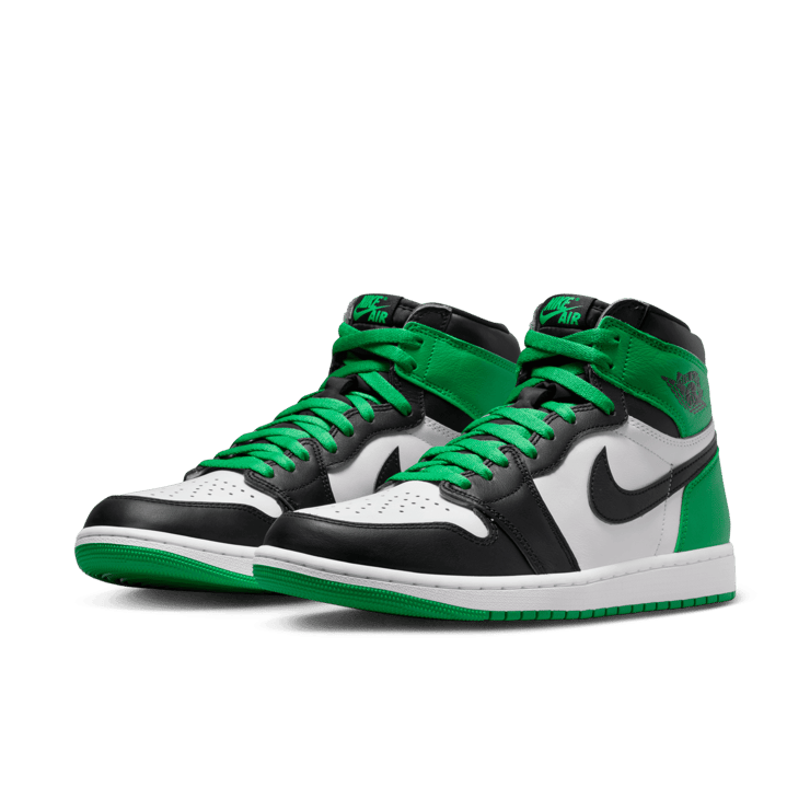 Air Jordan 1 Retro High OG Lucky Green Angle 2