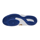 Mizuno Wave Drive 8 White Gold Blue Angle 1