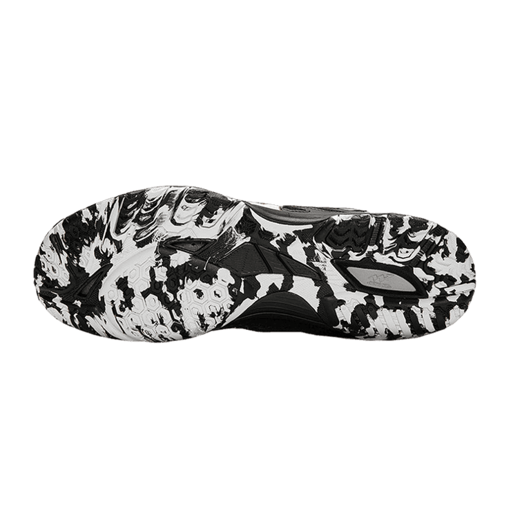 Mizuno Wave Medal 6 Black White Red Angle 2
