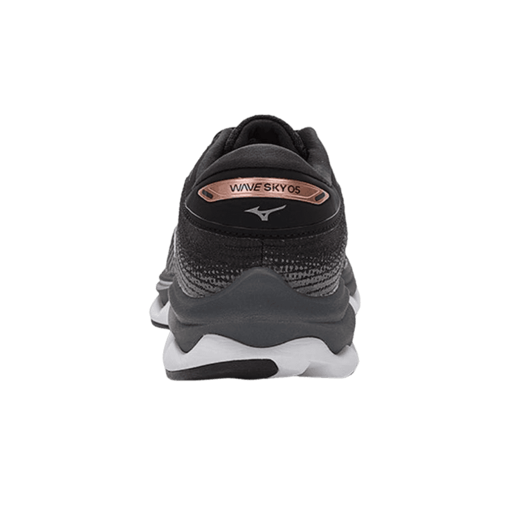 Mizuno Wave Sky 5 Black Gold Angle 2