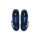 Mizuno Wave Claw 2 Badminton Blue White Angle 0