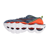 Mizuno Wave Prophecy 11 Gray Orange Angle 2