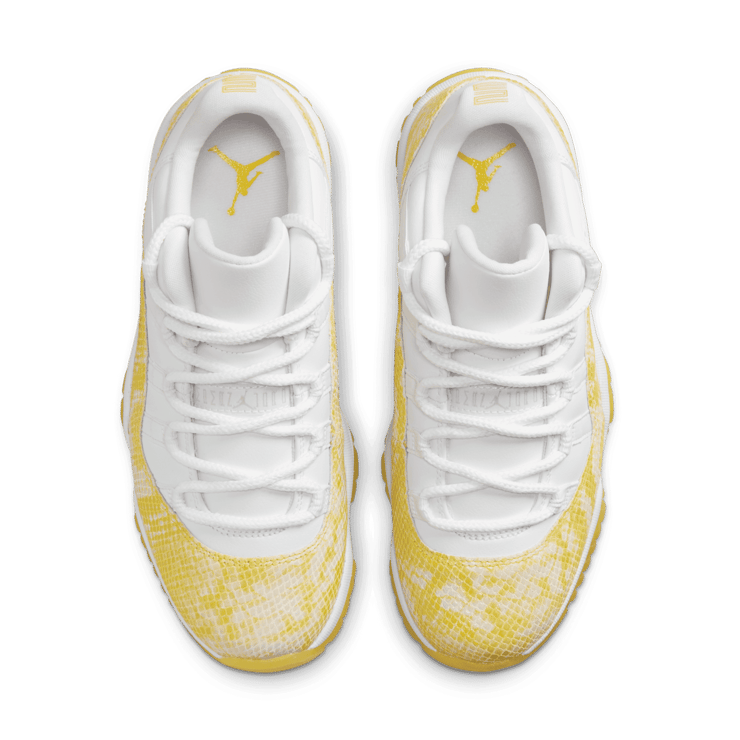 Air Jordan 11 Low Snake Yellow Python (W) Angle 1