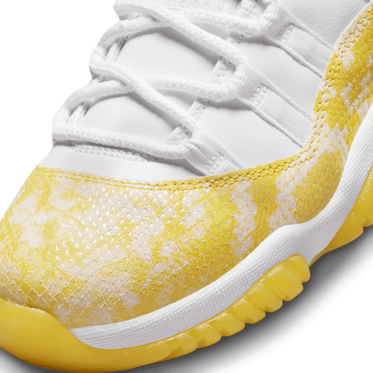 Air Jordan 11 Low Snake Yellow Python (W) Angle 4