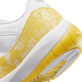 Air Jordan 11 Low Snake Yellow Python (W) Angle 5