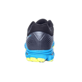 Mizuno Wave Rider 22 Low Tops Wear-resistant Black Blue Yellow Angle 2