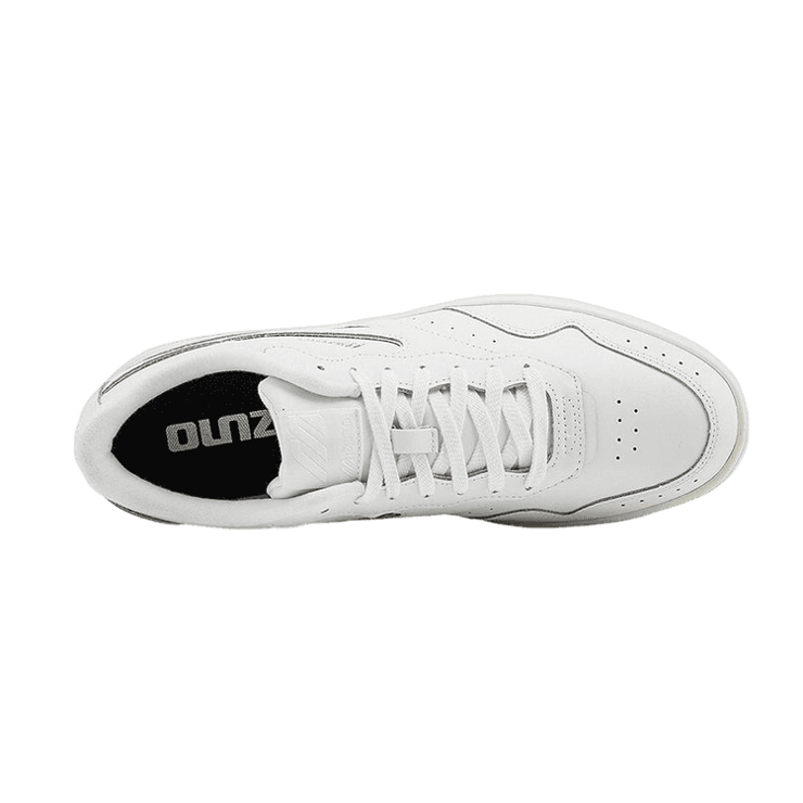 Mizuno Court Lite Essential White Light Gray Angle 0