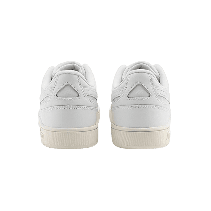 Mizuno Court Lite Essential White Light Gray Angle 1