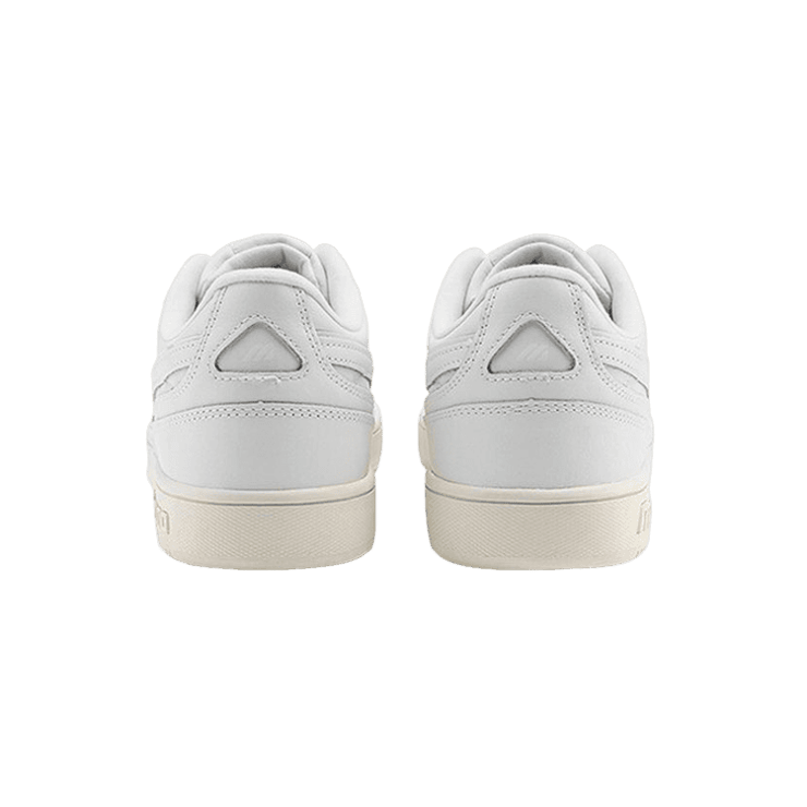 Mizuno Court Lite Essential White Light Gray Angle 1