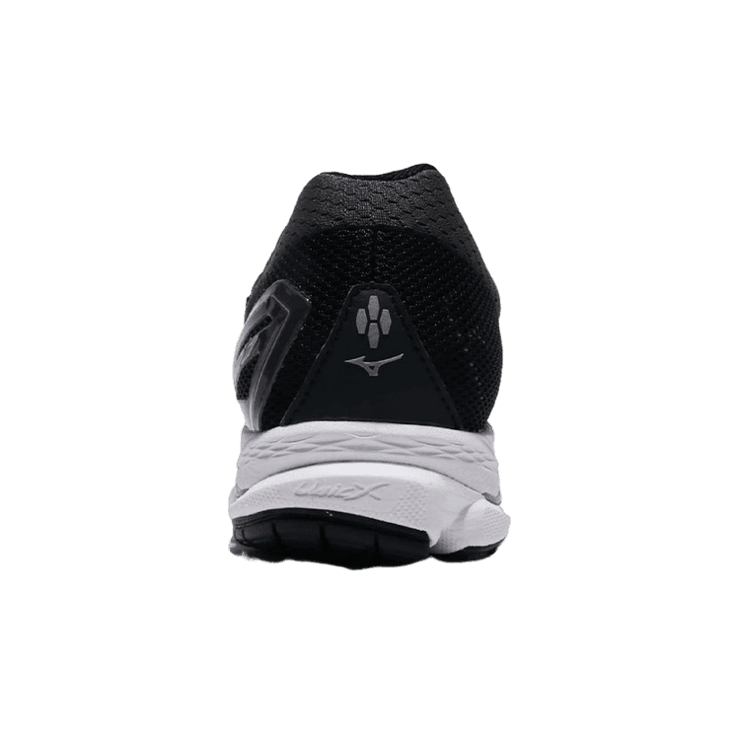 Mizuno Wave Rider 21 Black Grey (W) Angle 1