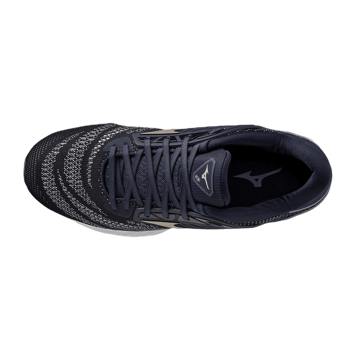 Mizuno Wave Creation 23 Black Gold Angle 0