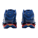 Mizuno Wave Prophecy 12S Dark Blue Gold Wine Red Angle 2