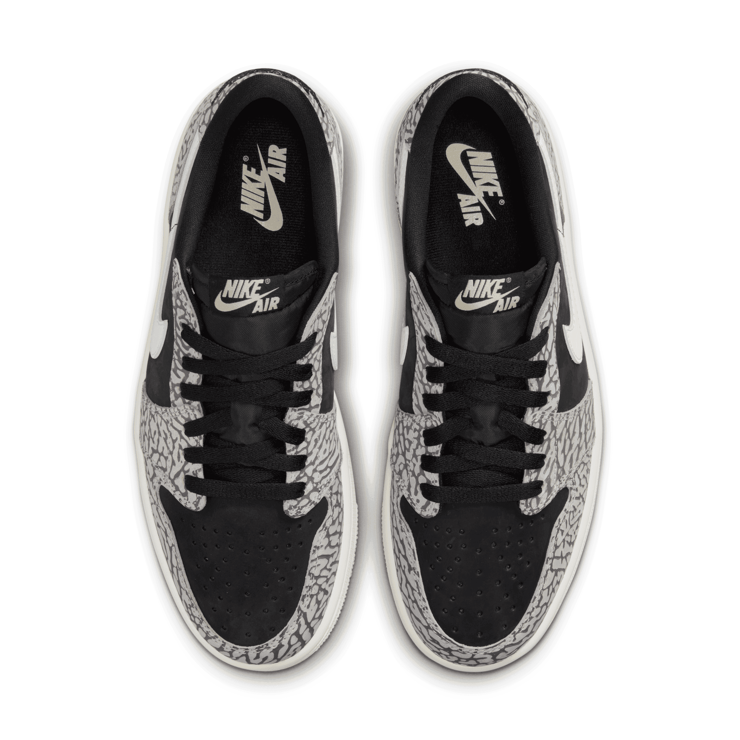 Air Jordan 1 Low OG Black Cement Angle 0