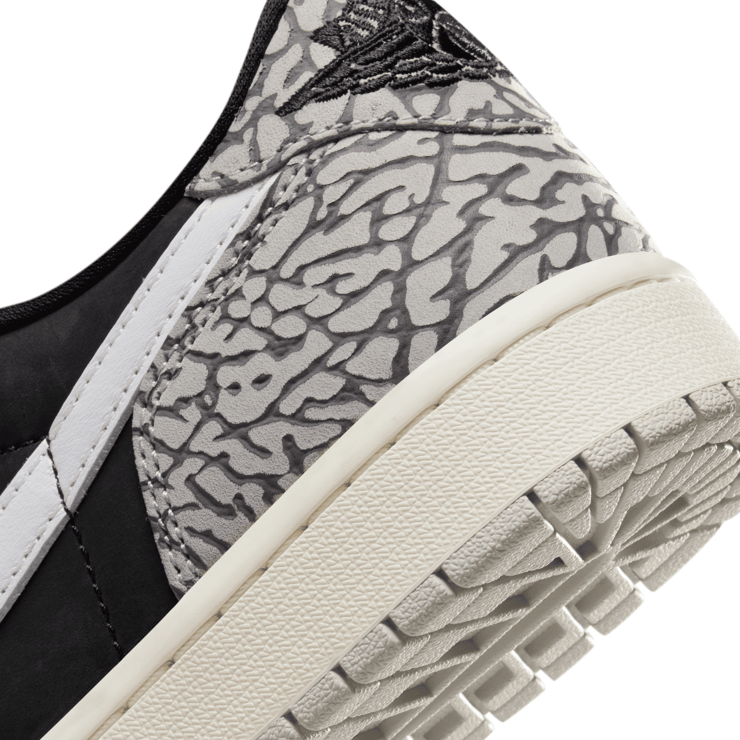 Air Jordan 1 Low OG Black Cement Angle 2