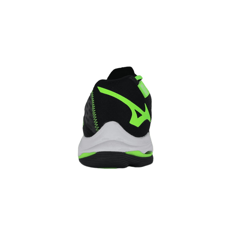 Mizuno Wave Lightning Z7 Black Fluorescent Green Angle 1