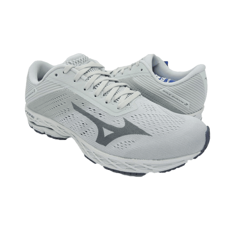 Mizuno Wave Shadow 3 Grey Angle 0