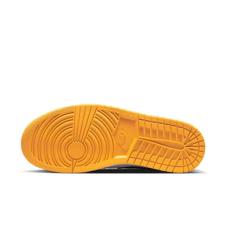 Jordan 1 Mid Yellow Toe Angle 0