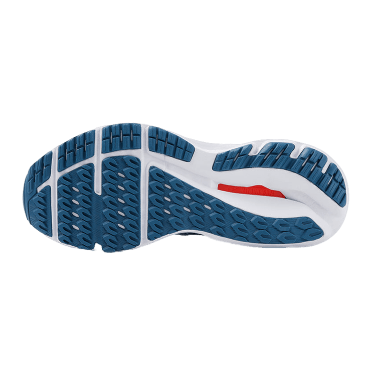 Mizuno Wave Equate 7 Grey Blue Grey White Orange Angle 3