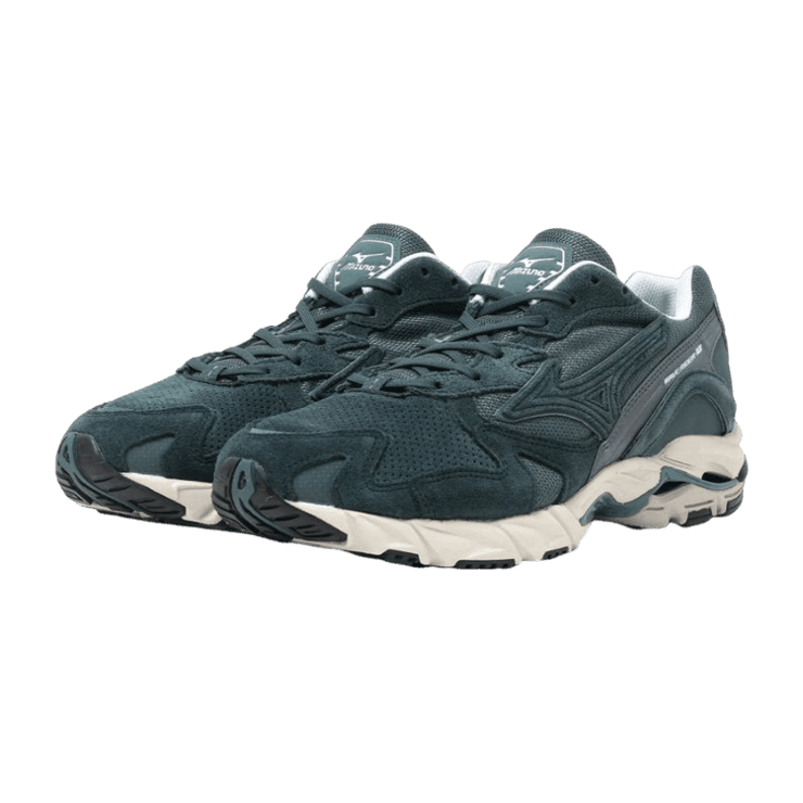 Mizuno Wave Rider 10 Silver Pine Angle 0