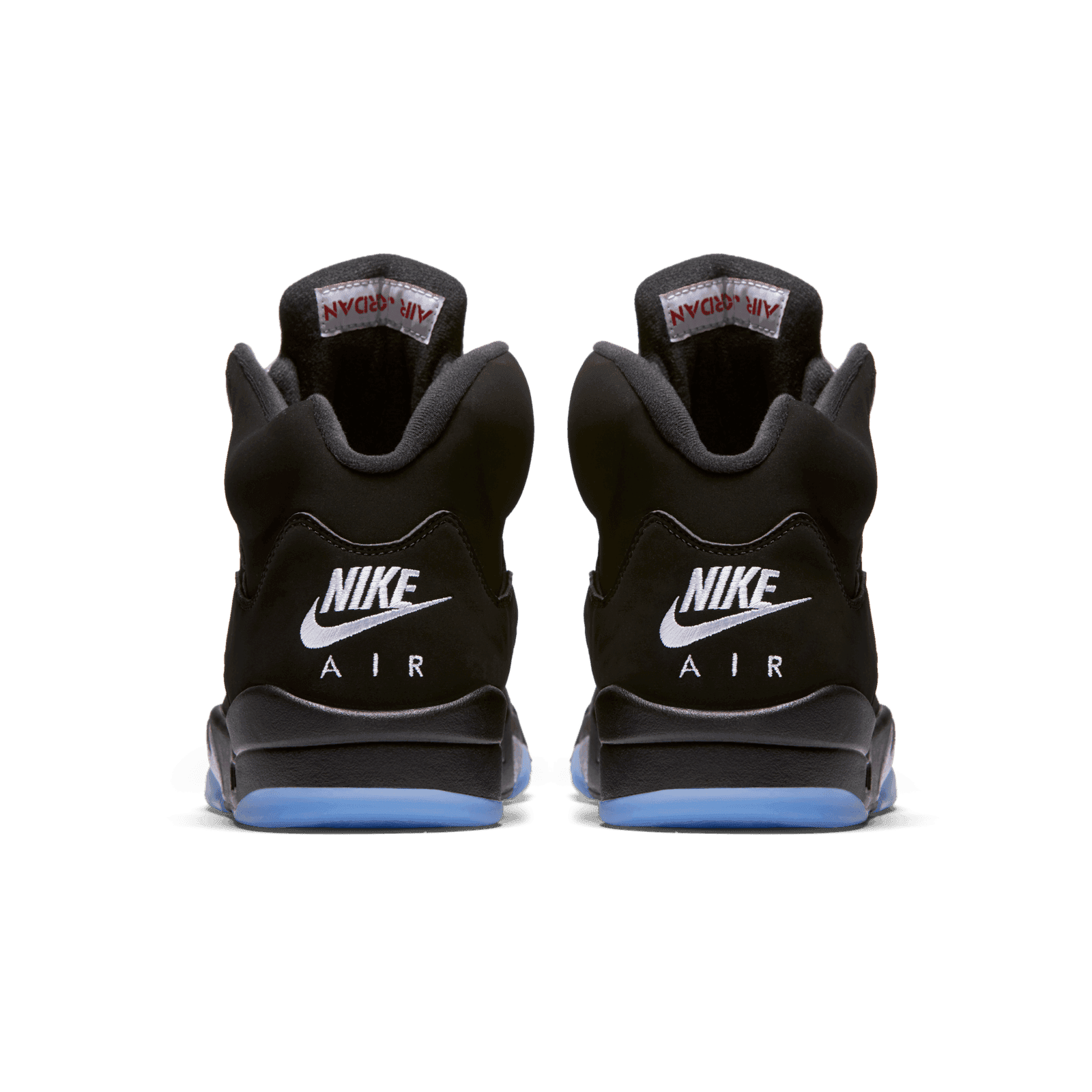 black metallic jordan 5s