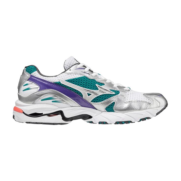 Mizuno Wave Rider 10 White Angle 0