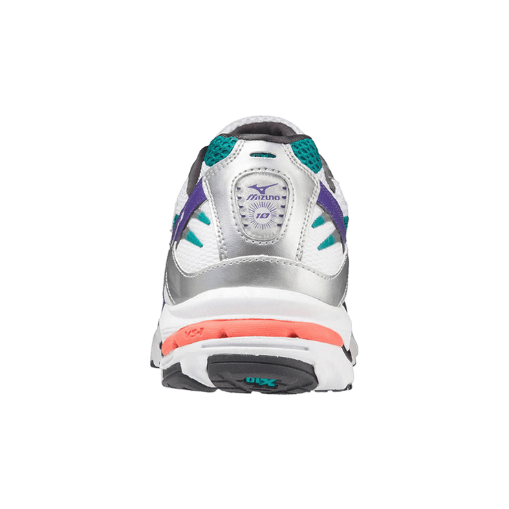 Mizuno Wave Rider 10 White Angle 2