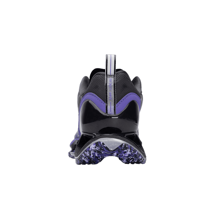 Mizuno Wave Prophecy X 10 Black Silver Purple Angle 1