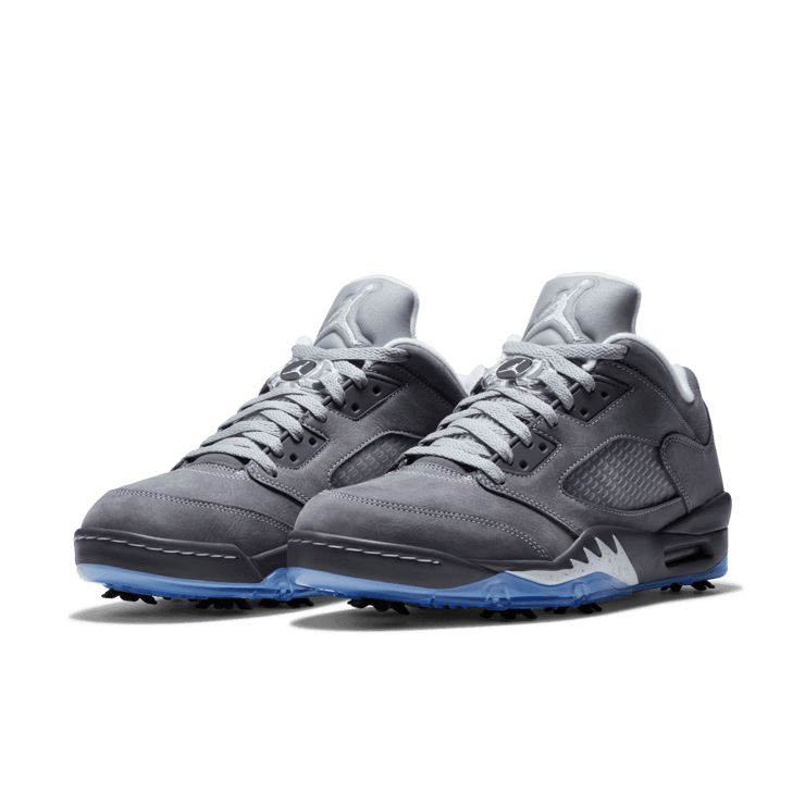 Jordan 5 Golf Low Wolf Grey Angle 2
