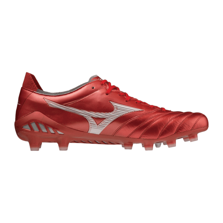 Mizuno Morelia Neo 3 Japan Football Boots Passion Red Pack Angle 0