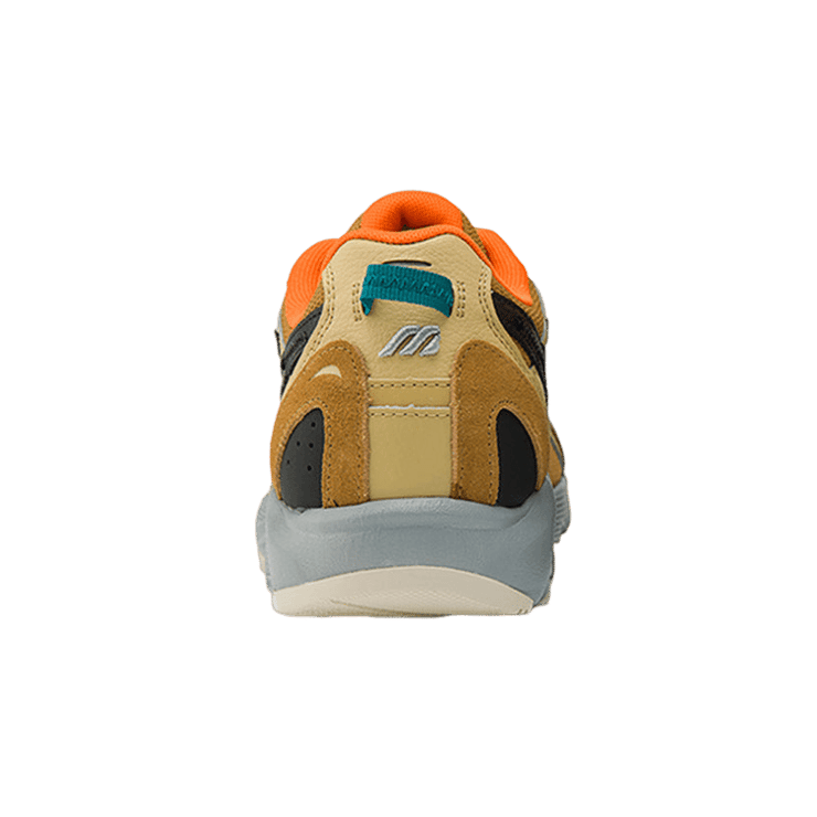 Mizuno LG 90s Sneakers Tan Brown Black Angle 1