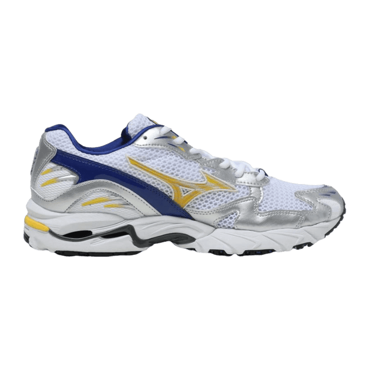 Mizuno Wave Rider 10 Sunstruck Blue Mazarine Angle 0