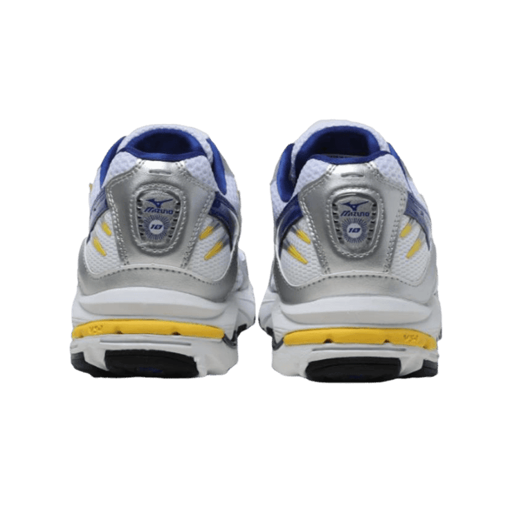 Mizuno Wave Rider 10 Sunstruck Blue Mazarine Angle 3