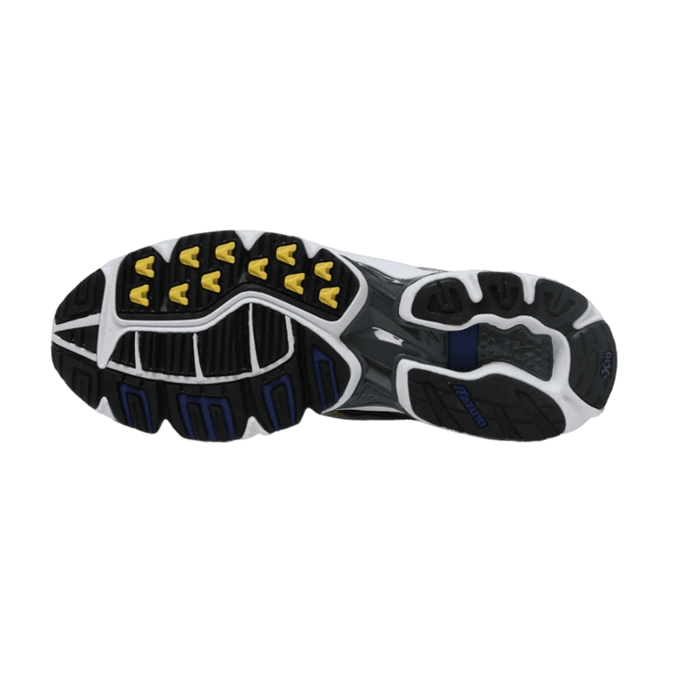 Mizuno Wave Rider 10 Sunstruck Blue Mazarine Angle 4