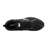 Mizuno running shoes Black White Angle 2