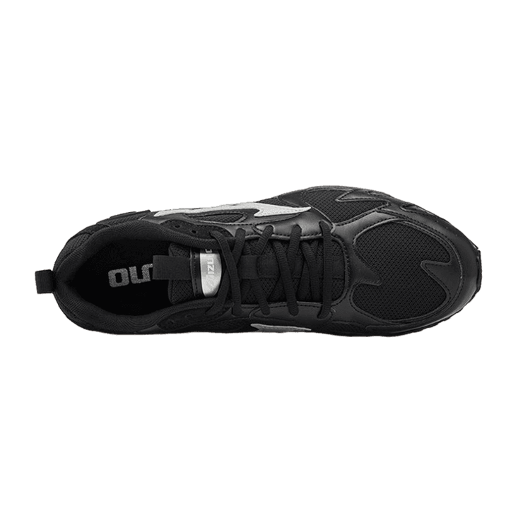 Mizuno running shoes Black White Angle 2