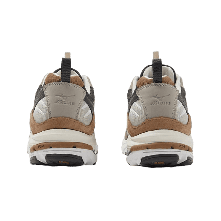 Mizuno Wave Rider 10 Brown Black White Angle 0