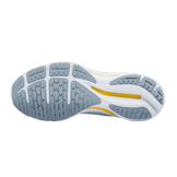 Mizuno Wave Rider 25 White Yellow Angle 1