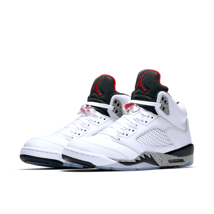 Cement Custom Retro 5s Air Jordan White Cement Size 886060337047