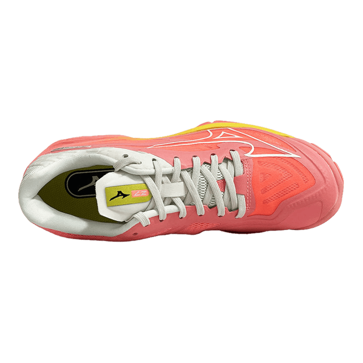 Mizuno Wave Lightning Z7 Silver Cloud Orange (W) Angle 0