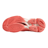 Mizuno Wave Lightning Z7 Silver Cloud Orange (W) Angle 2